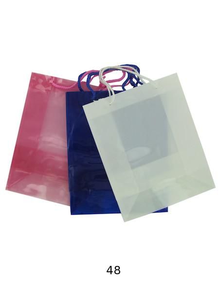 48 Units of Md Clear Gift Bag Asst New Bulk Wholesale Lots  