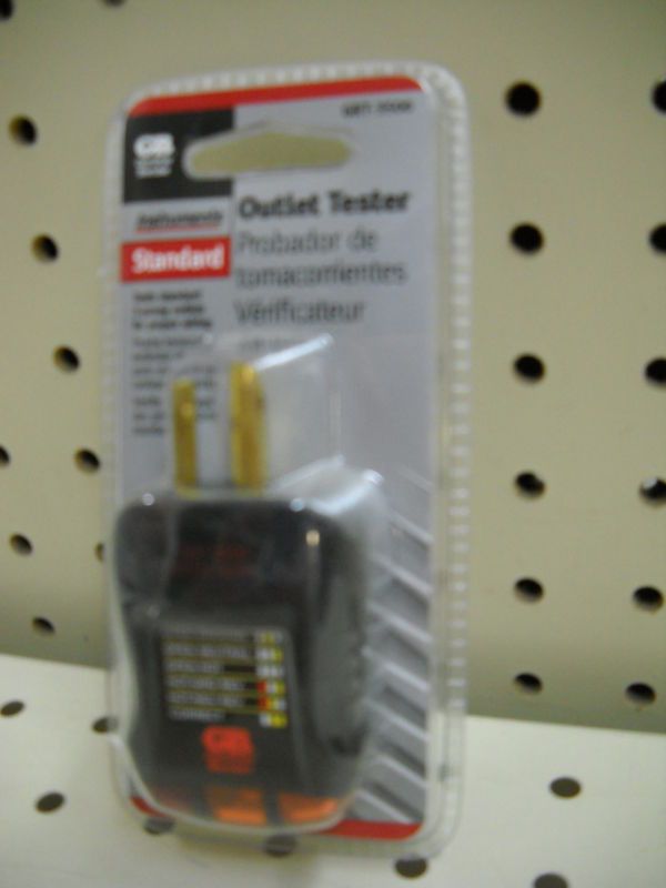 GARDEN BENDER OUTLET TESTER #GRT 3500 NEW  