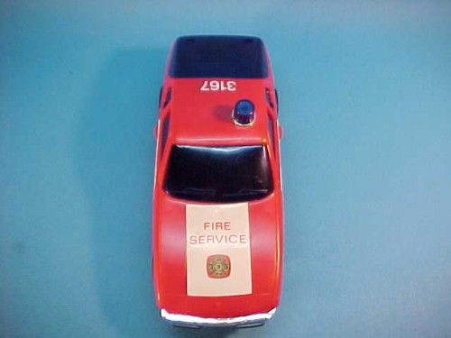 PORSCHE 924 FIRE CHIEF CAR BOXED BTT/OP HONG KONG 70S  