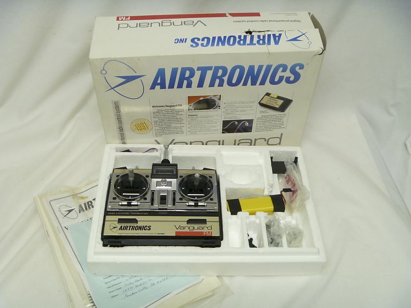 AIRTRONICS VANGUARD FM RC RECEIVER 4R/102 4 CHANNEL 72MHz VG4R 