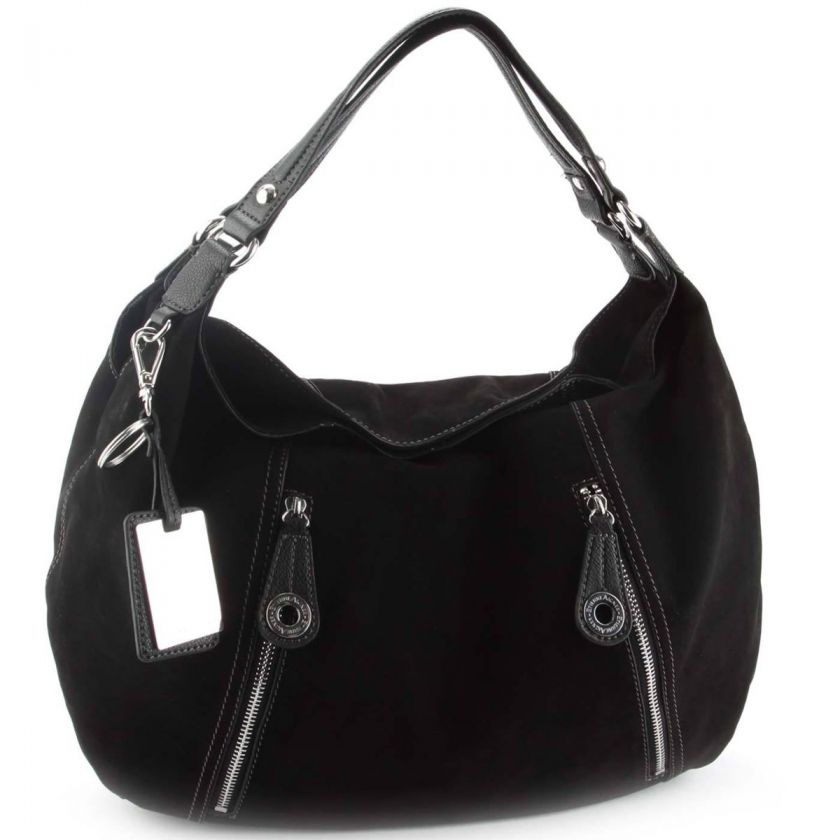 Etienne Aigner Black Westie Hobo Bag  