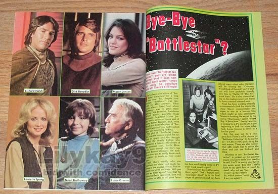 LEIF GARRETT Battlestar Galactica MAREN JENSEN Noah Hathaway DUKES OF 