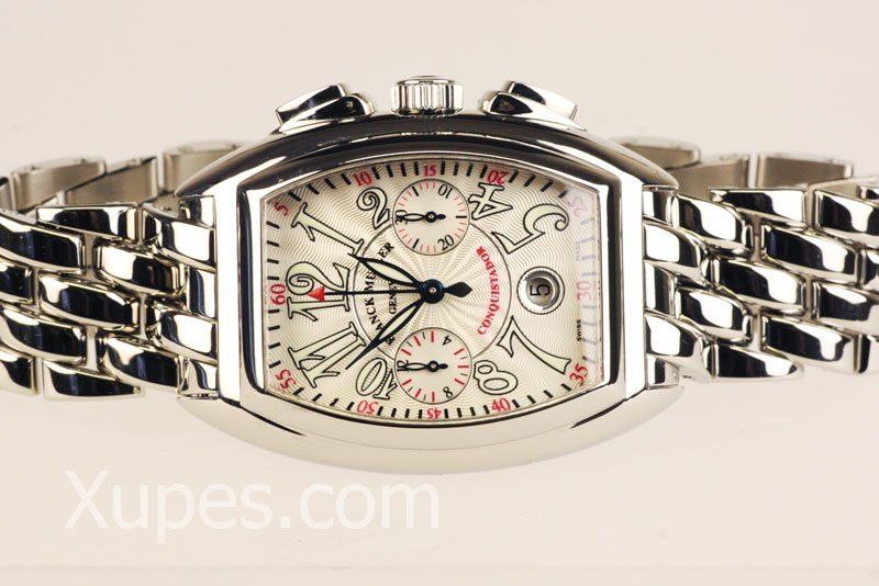 FRANCK MULLER CONQUISTADOR CHRONO 8002 CC SS RRP£17,650  