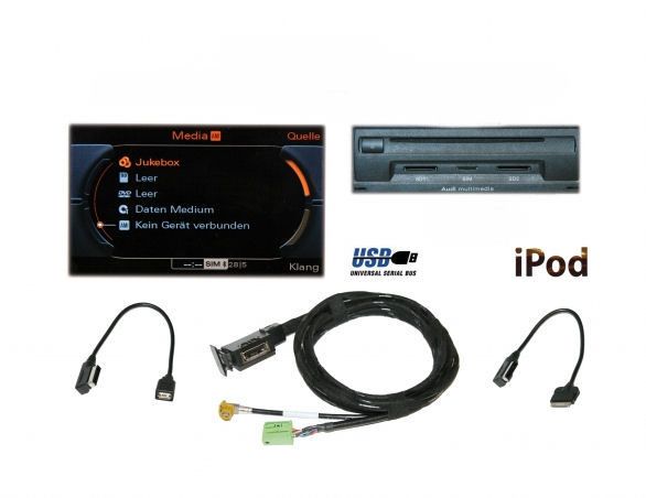 AMI AUDI MUSIC INTERFACE RETROFIT MMI 3G IPOD USB  