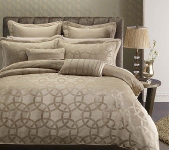 KING/CAL KING Paulina 7 piece Duvet Cover Set by Royal Hotel 