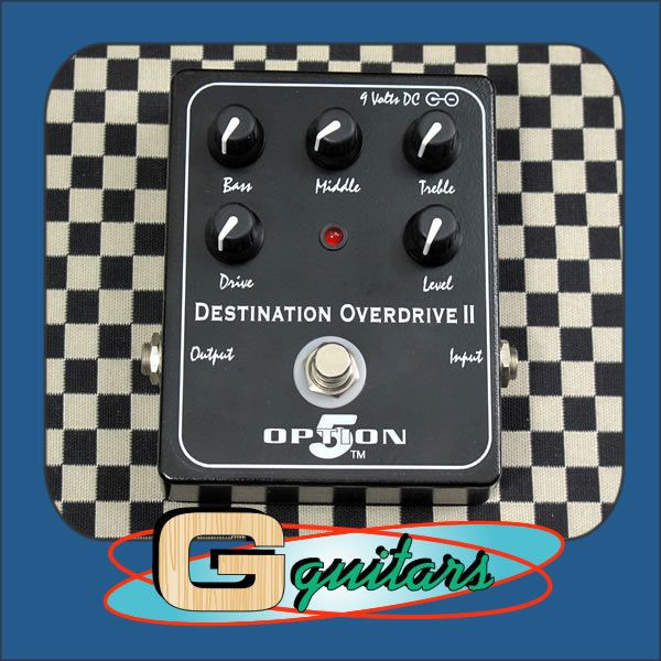   Overdrive II Guitar Pedal NEW    & Patch Cable  