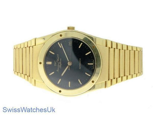 IWC 18K GOLD MENS AUTOMATIC WATCH ENGINEER WATCH Ship from London,UK 