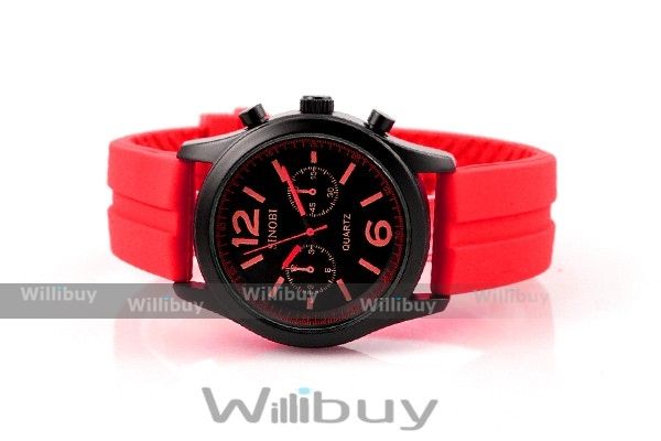 Sinobi Sport Selection Wristwatch/Watch Red U0536D  