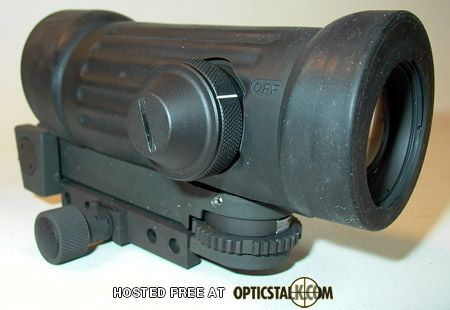 ELCAN 3.4x28 Tactical RifleScope .223 bullet drop Ret.  