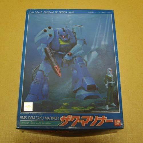 BANDAI 1/144 SCALE RMS 192M ZAKU MARINER 1986  