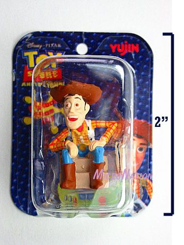 Yujin Disney Pixar Toy Story Mini Figure Cowboy Woody  