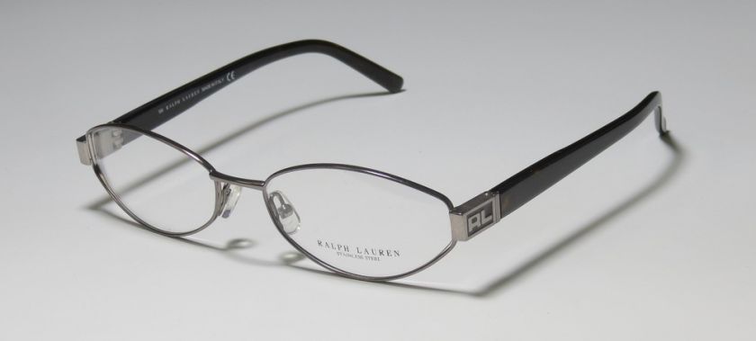 NEW POLO RALPH LAUREN 1502 53 16 130 GUNMETAL/TORTOISE EYEGLASSES 