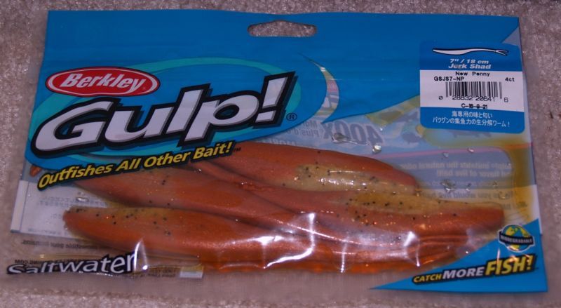 Berkley Gulp Saltwater Jerk Shad 7 4ct. ~ Many Colors  