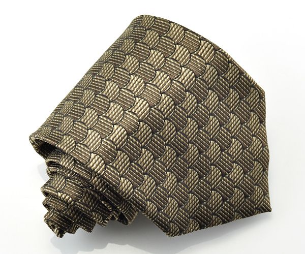   Jacquard Woven silk Mens Tie Geometric Necktie set Cufflinks 182