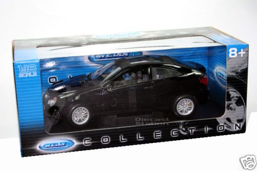 MERCEDES BENZ C CLASS SPORT COUPE DIECAST 1/18 BLK NEW  