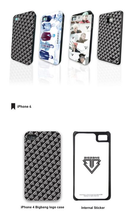   2012 Cell phone Case Ver.2 BigBang Logo K POP Goods [YG Entertainment