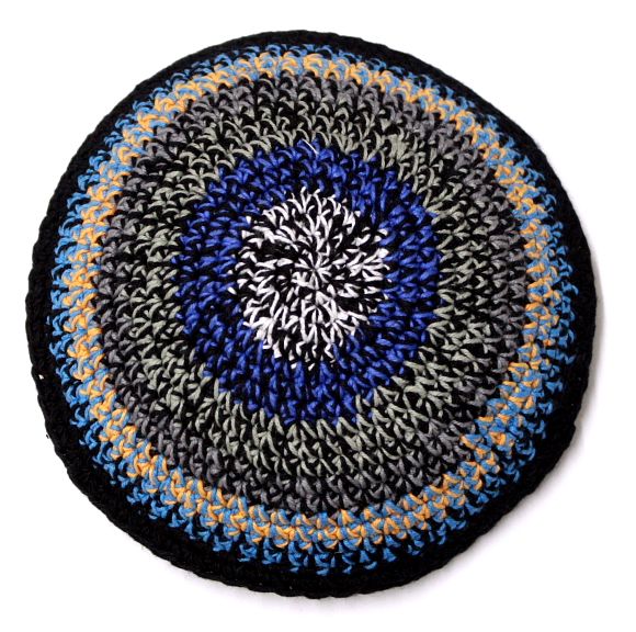 Israel Kippah Yarmulke Mosaic Colors Kipa Kippa Hat Cap  