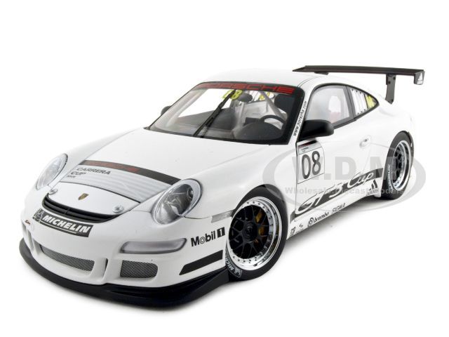   new 1 18 scale diecast car model of porsche 911 997 gt3 2008 promo car