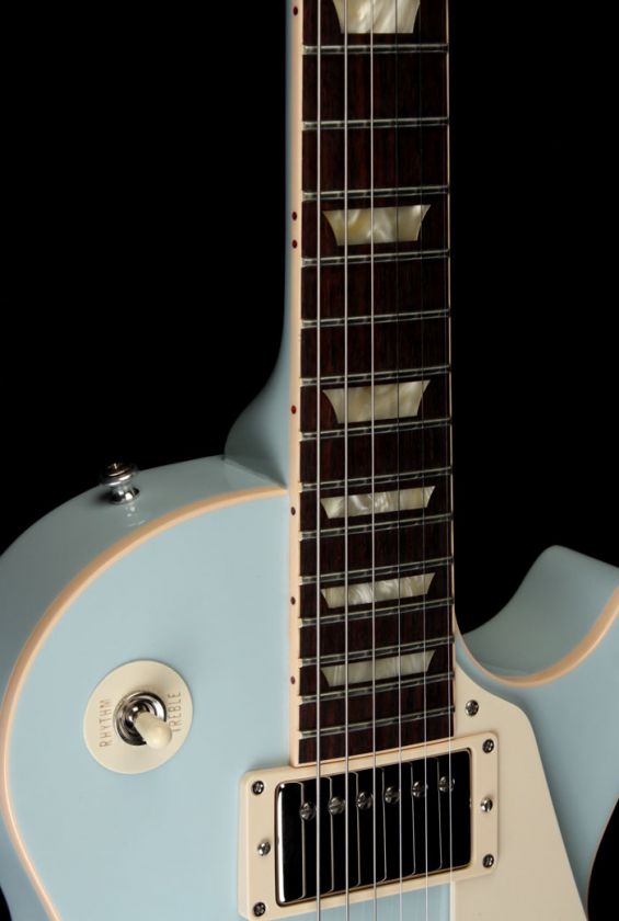 2010 Gibson Custom Shop 57 Les Paul Electric Guitar Frost Blue  