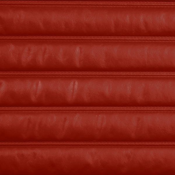 MARINE GRADE 51 in HEAT PLEATED DARK RED CHANN BOAT VINYL  