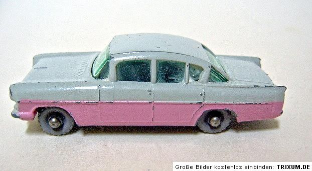 Matchbox No.22B Vauxhall Cresta grey & pink GPW  