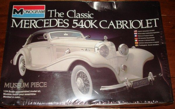 Monogram 124 Mercedes 540K Cabriolet #2306  