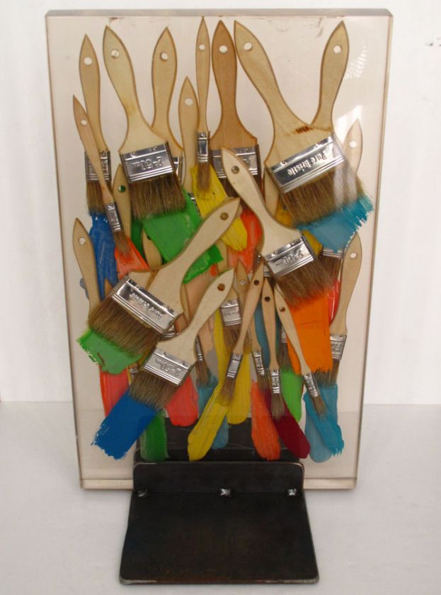 Xaros ( Xavier Subiros ) Paint Brushes Resin Sculpture  