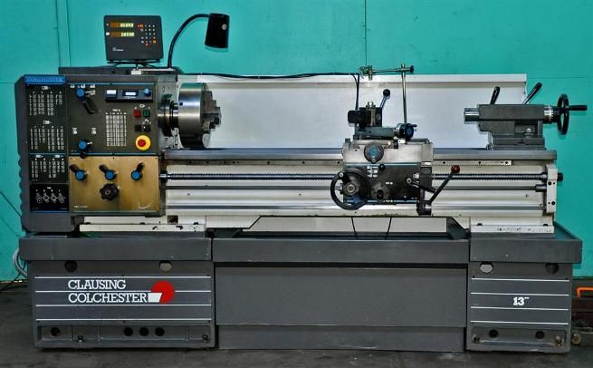 LATHE CLAUSING   COLCHESTER 13 x 50 VARIABLE SPEED “PROFESSIONAL 