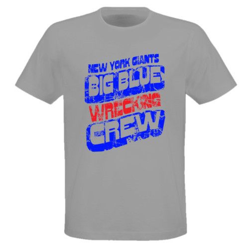 New York Big Blue Wrecking Crew La T Shirt  