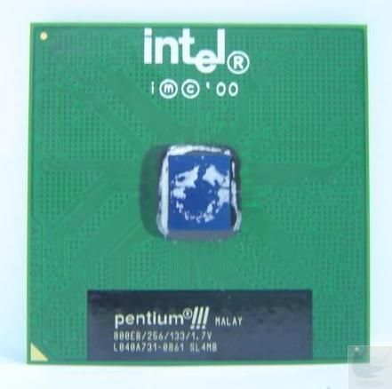 Intel Pentium III P3 800MHz CPU Processor SL4MB BX80526C800256E  