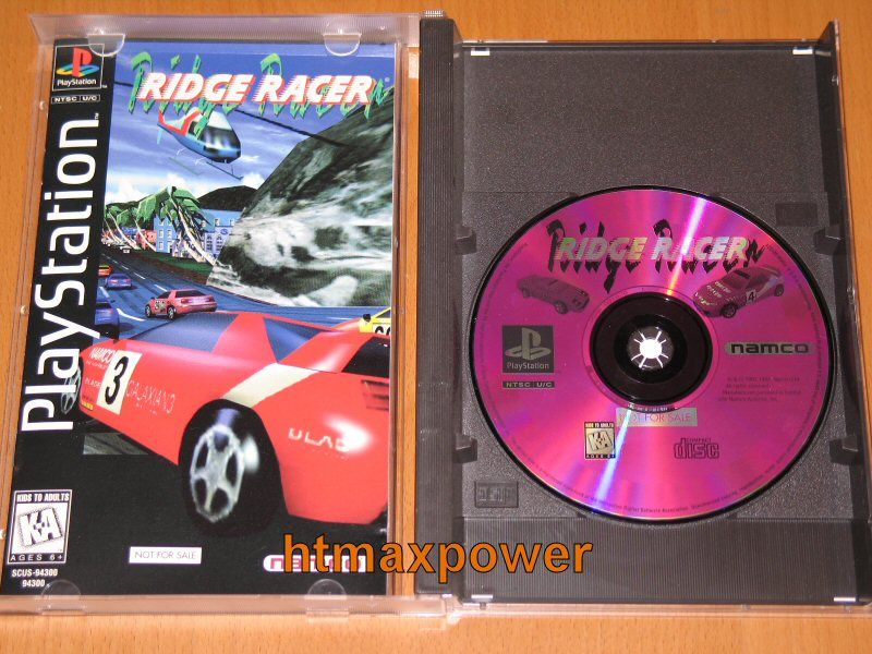  Ridge Racer NOT FOR SALE VARIANT PS1 FAST SAMEDAY 