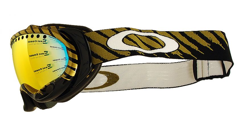   Oakley A Frame Snow Goggles Shaun White Pro Highlight Gold Fire 57 362