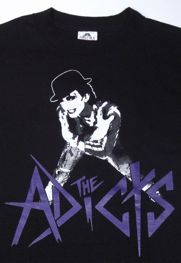   ADICTS ADX Mens T shirt Punk Rock Band Tee New Sz2XL XXL Black  
