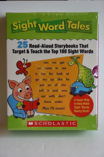 SIGHT WORD TALES Set Lot 25 ~NEW FREE SHIP $80 Retail  