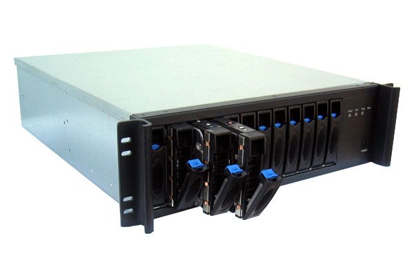 3U 12 bay SAS Expander DAS SAS/SATA JBOD Storage Array  