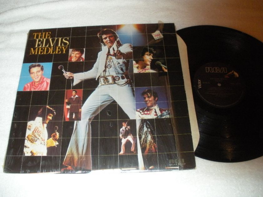 ELVIS PRESLEY The Elvis Medley LP AHL1 4530 RCA CANADA  