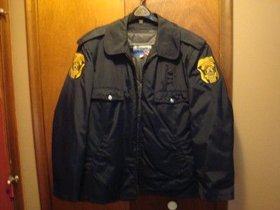 Blauer Police Security Dark Blue Coat 50R  