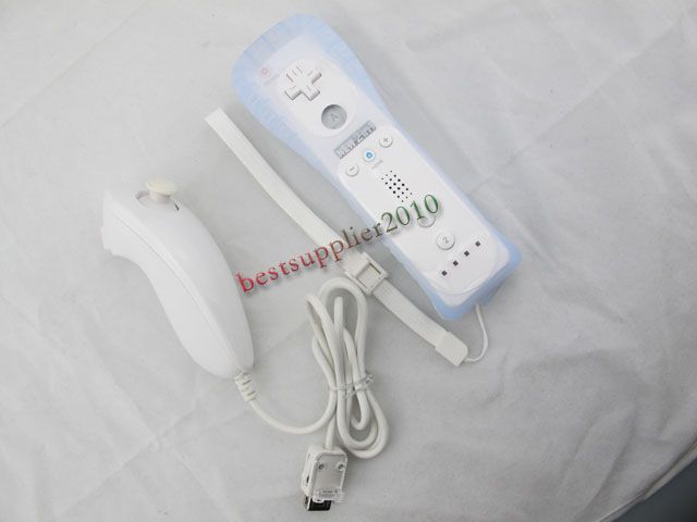 Remote (Built in Motion Plus) and Nunchuck for Wii  