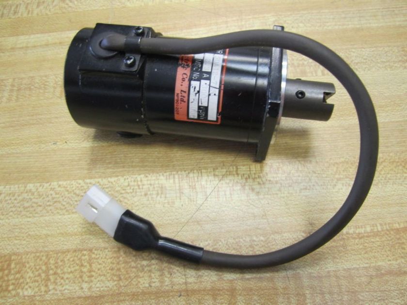 Sinano Electric 5DA12 7SS 5DA127SS DC Servo Motor 75V  