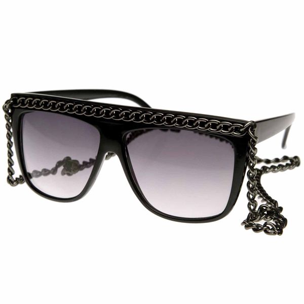   Inspired Designer Fashion Celebrity 12 Chain Sunglasses 8145  