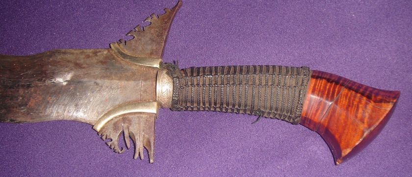 Philippines Moro Sundang Kris / keris Sword  