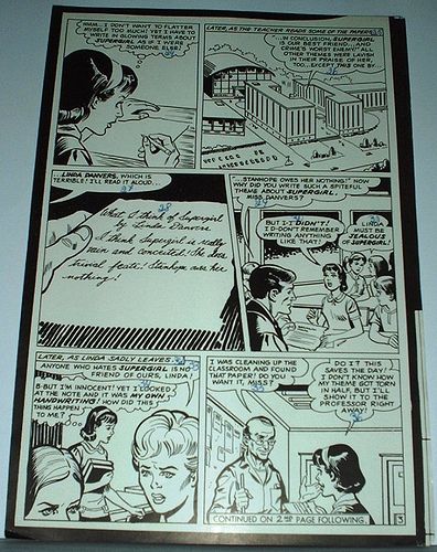 ACTION COMICS #349 SUPERGIRLS BLACK DEEDS ORIGINAL ART PHOTOSTATS 