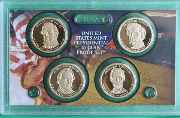 2007   2011 Proof Presidential Golden Dollar Set of 20 Coin Lot in 