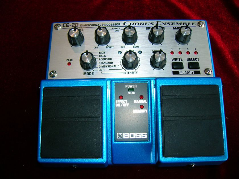 Boss CE 20 Chorus Ensemble Pedal Dimensional Processor  