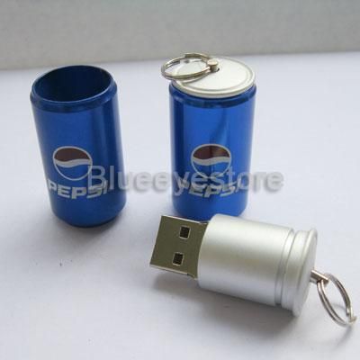 metal pepsi USB 2.0 Flash Memory Pen Drive stick 4GB  