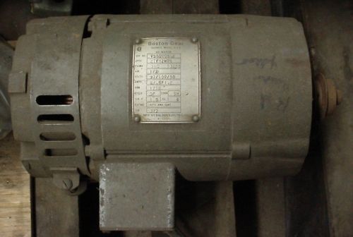 BOSTON GEAR MOTOR 1/2 HP V95000B B  