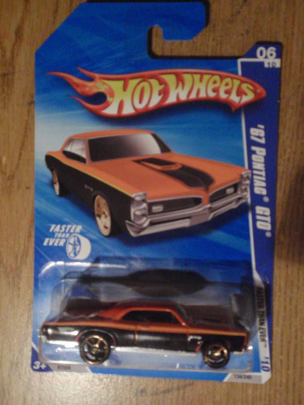 Hot Wheels 67 Pontiac GTO Faster than Ever new  