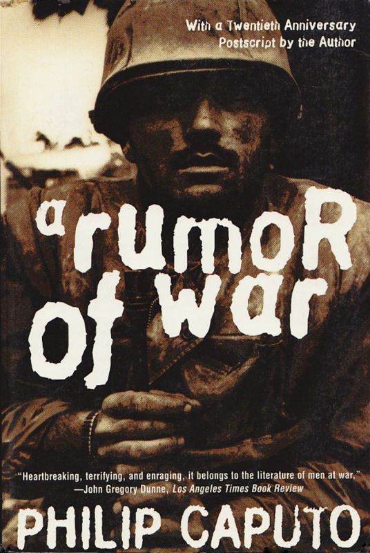 RUMOR OF WAR by Philip Caputo VIETNAM USMC PB 080504695x  