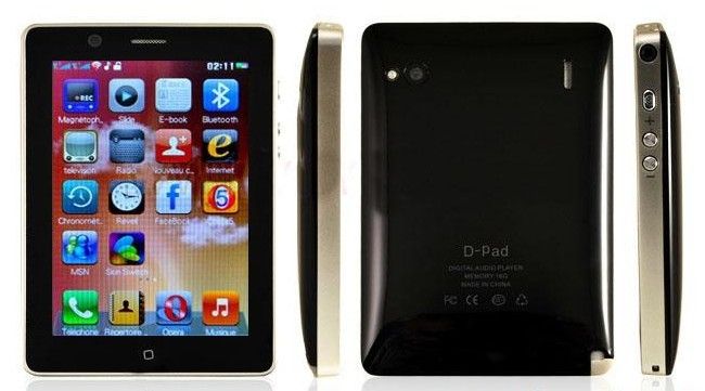 Touch Screen T8100 ePad WIFI TV JAVA Cell Phone  