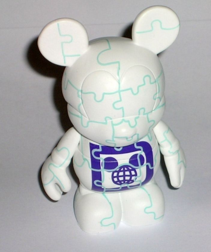 White Walt Disney World Puzzle WDW Urban 3 VINYLMATION  